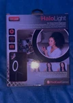 Tzumi On Air Halo Light 8" Led Ring With Stand, 3 Modes, 10 Brightness. Fixed Price $14.99.