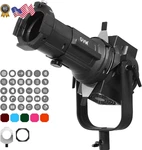 Gvm Conical Optical Snoot Kit Spotlight Photography With 40 Project. Fixed Price $372.76.