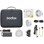Godox ML100BI Bi-color Portable Led Light (15 & 36 Lens V-mount Handgrip Kit). Fixed Price $259.00.