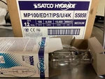 Satco 100W Clear ED17 Medium Metal Halide Lamp S5858 Box Of 12 - $100 For All. Fixed Price $100.00.