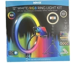 Bower 12 White/rgb Ring Light Kit 360 Ballhead Extendable Tripod Minor Box Flaw. Fixed Price $29.75.