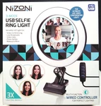 Nizoni Usb Selfie Ring Light 3 Mode Wired Controller Led Tiktok Youtube New. Fixed Price $6.99.