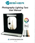 Yesker Photo Box, 28X28X28 Inch Portable Lighting Tent Kit Brightness A.... Fixed Price $95.00.