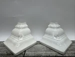 3-3/4 Interior Corner Moulding Block Polyurethane Ekena Millwork Lot Of 2. Fixed Price $14.30.