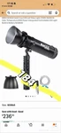 Inkee Gold Crow GC60 60W Bi-color Led Light 2700K-6500K Reflector, Handle #560. Fixed Price $159.00.