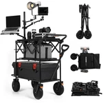 Tarion Video Production Camera Cart - Heavy Duty 440LB Load Capacity Cine Dol.... Fixed Price $652.68.