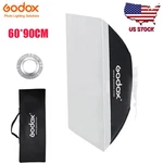 Godox 60X90CM Rectangular Photography Softbox Diffuser Modifier Bowens Mount. Fixed Price $39.99.