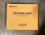 Geekoto 18 Led Ring Light With Tripod Stand Phone Holder Bi-color. Fixed Price $84.33.