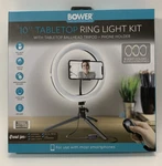 Bower 10" Led Ring Light Kit -tripod & Phone Holder WA-TRL10 New. Fixed Price $16.95.