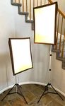 Aikiphoto M-150 Studio Flash Kit 2X Lights, Soft Box, Yake L-302 Stands. Fixed Price $100.00.