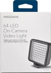 New Insignia NS-DVL64C1 Universal 64-LED On-camera Video Light Hot Shoe Mount. Fixed Price $19.95.