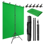 Jebutu Green Screen Backdrop Kit With Stand, Ft,. Fixed Price $41.57.