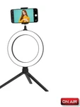 Iconic Desktop Studio 8" Led Ring Light With Phone Mount - White. Fixed Price $18.00.