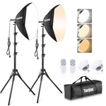 Torjim Softbox Photography Lighting Kit, 20'' Professional Lig.... Fixed Price $122.80.