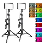 Rgb Photography Video Lighting Studio Lights With Adjustable Tripod Stand - 16. Fixed Price $56.19.