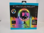 Bower 10" Rgb Ring Light 9 Different Colors Selfie Content Creation. Fixed Price $8.50.