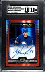 2021-22 Opc Platinum Mattias Samuelsson Rookie Auto Red Prism /60 Sgc 10 Sabres. Fixed Price $114.95.