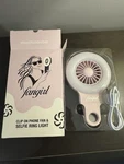Fangirl By Remi Pink 2 1 Clip Phone With Selfie Ring Light Nib. Fixed Price $24.98.