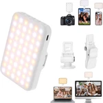 Portable Led Photo Light Usb-rechargeable, Up 6500K Color Temperature For. Fixed Price $30.99.