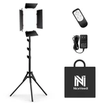 Niceveedi 36W Photography Lighting, Bi-color Studio Light, Cri 95+, Dimmable .... Fixed Price $88.09.