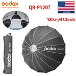 Us Godox QR-P120T 120CM Studio Flash Quick Release Softbox Fr SK400II SL60 VL300. Fixed Price $119.00.