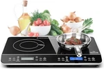 Duxtop Lcd Portable Double Induction Cooktop 1800W 9620LS. Fixed Price $484.99.