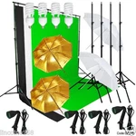 Linco Studio Photography Lighting And Background Kit W/muslin Backdrops. Fixed Price $129.99.