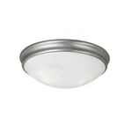 Millennium Lighting 12" Flushmount Ceiling Light, Nickel 5133-SN. Fixed Price $79.90.