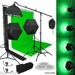 Linco 3 Backdrop Support Stand Photography Studio Video Softbox Lighting Kit. Fixed Price $190.02.