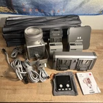Hobolite Pro Bi-color Led Light Kit With Carbon Fiber Stand & Pelican Air Case. Fixed Price $1250.00.