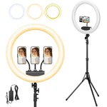 Large Ring Light With Stand, 19" Tripod For Iphone, Professional L.... Fixed Price $81.49.