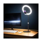 Ubeesize 12" Desk Ring Light With Stand & Phone Holder - Adjustable... Fast Ship. Fixed Price $59.47.
