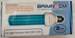 Baimnocm Light Sanitizer Bulbs 25W 110V Pack Tube Style Uvc. Fixed Price $30.00.