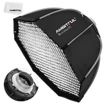 Ambitful Bowens Mount Softbox Quick Installation + Honeycomb Grid For.... Fixed Price $83.49.