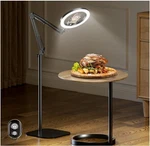 Luxsure Ring Light Tripod 71" Overhead Iphone Mount Led. Fixed Price $74.99.