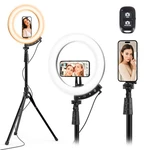 Ubeesize 12 Led Ring Light 62 Tripod Stand Magnetic Phone Holder Selfie. Fixed Price $67.69.