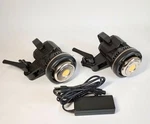 Lot Of 2 Gvm LS-P80S Continuous 5600K Led Studio Light For Video And Photography. Fixed Price $103.50.
