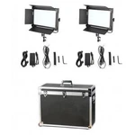Came-tv 1380 Bi-color Led 2-LIGHT Kit, Includes 2X 4-WAY Barndoor, Power Adap. Fixed Price $936.03.