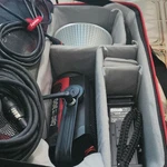 Aputure Light Storm 300D Ii Padded Case With Accessory Compartments, Gray/red. Fixed Price $525.00.