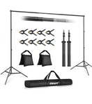 Emart Photo/video Studio (EM-BS2030) Kit With Adjustable Background Stand 10 X 7. Fixed Price $23.00.