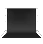 Ls Photography Portrait Studio Professional Backdrop Kit Black Background. Fixed Price $19.99.