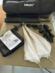 Emart - Portrait Studio Continuous Lighting Kit 15W Led New. Fixed Price $62.40.