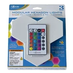 I-zoom Modular Hexagon Lights 3-PACK New Changing 16 Colors Holiday. Fixed Price $25.99.