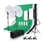 Studio Photography Light Kit Softbox Including 45W Led Bulbs/ 50X70CM S.... Fixed Price $191.02.