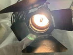 Mole-richardson No. 4051 -molequartz Teeni 800 W Spot/ Flood Light & Barn Door. Fixed Price $175.00.