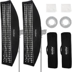 Godox FW30X120CM/12 X47 Bowens Mount FW30X120CM, Black, White. Fixed Price $141.57.