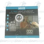 Bower 12" Ring Light Studio Kit 51" Extendable Tripod, Phone Holder & Remote New. Fixed Price $21.99.