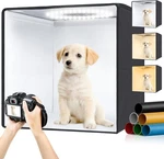 Portable Light & Soft Box, 16"X16" Professional Shooting Tent With 120 Le.... Fixed Price $40.51.