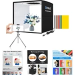 Mini Studio Box Portable Photography Tent Kit Cri 95 Led Lights. Fixed Price $40.59.