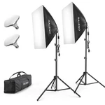 Raleno Softbox Lighting Kit, 20X28INCH Photography With Led. Fixed Price $87.70.